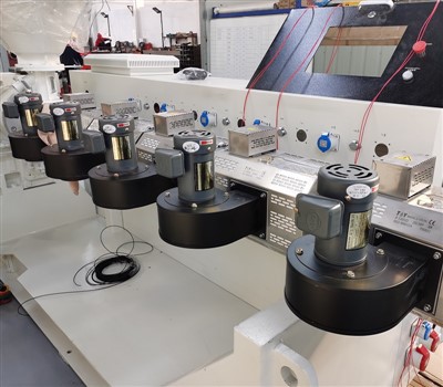 Ekstrudermaskine til plast