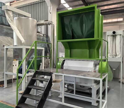 Industriel plastkværnmaskine